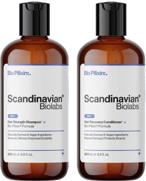Scandinavian Biolabs Shampoo + Conditioner für Männer Kombi-Packung - 