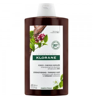 Klorane anti-haaruitval shampoo Kinine/Edelweiss (400 ml) - 